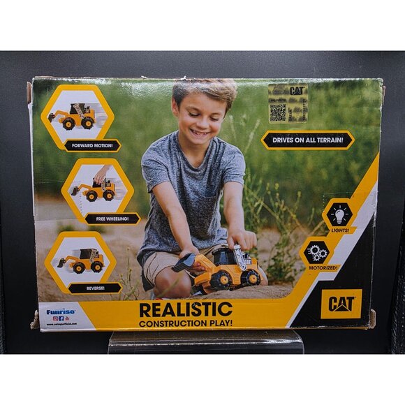 CAT Unstoppable Movers Wheel Loader Toy For Kids - Picture 4 of 6